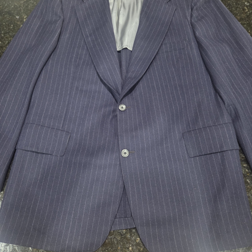 Pinstripe Blazer By Terry Bloskey. Similar Blazers Retail $200 To $600 (See Pic)